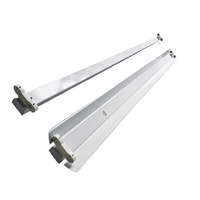 Projet d'importation : luminaires LED T8 durables et fins de 120 cm, 60 cm, 150 cm, tube fluorescent double, lampe à barre avec couvercle, deux supports