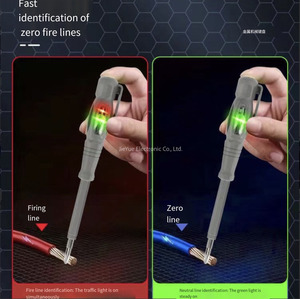 Nouveau modèle de stylo <span class=keywords><strong>testeur</strong></span> numérique pour électricien, outils de poche, <span class=keywords><strong>tournevis</strong></span> cruciformes avec indicateur à ampoule néon, stylo électrique isolé - Product Image 6