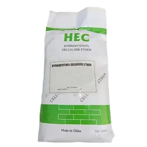 مادة مضافة للإنشاءات من نوع ثيلوسيل HEC إيثيل هيدروكسي إيثيل السيلولوز هيدروكسي إيثيل السيلولوز للمركب الذي يستخدم للاستواء الذاتي.