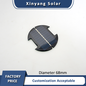 Impermeable 68mm Mini Panel Solar epoxi adhesivo Panel Solar celular 5V cargador de energía - Product Image 5