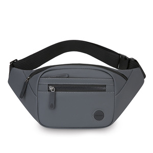 Men's Fanny Pack Large Capacity Breathable Solid Color Waist Bag For Everyday Outfits Summer 2025 - Product Image 5