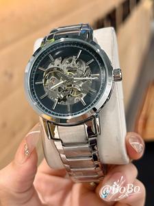 Montre automatique mécanique de luxe pour homme de 41 mm avec bracelet en acier inoxydable, largeur du bracelet de 20 mm - Product Image 5