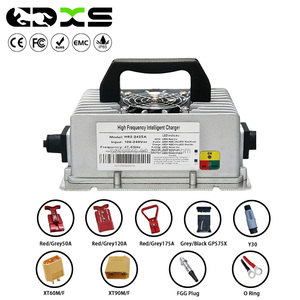 Hochfrequenz Wasserdichtes 800W Ladegerät für Scherenhubtische, Palettenhubwagen, DC 24V25A Blei-Säure 180AH Speicherbatterie - Product Image 2