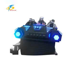 Simulatore di Gioco VR 9D per Bambini e Adulti, 6 Posti, Attrazione per Parchi a Tema Interni/Esterni con Struttura in Metallo - Product Image 1
