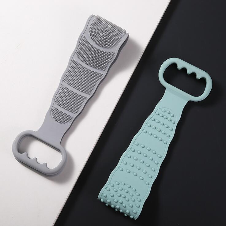 Пользовательское полотенце из силикагеля для чистки, мощное полотенце для мытья грязи, для снятия боли в спине, Женская полоска для спины, банное полотенце