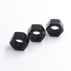 Tùy chỉnh din985 Chất lượng cao thép carbon mạ kẽm tại chỗ cung cấp màu đen Heavy Duty <span class=keywords><strong>Hexagon</strong></span> Nuts Hex <span class=keywords><strong>NUT</strong></span> - Product Image 6