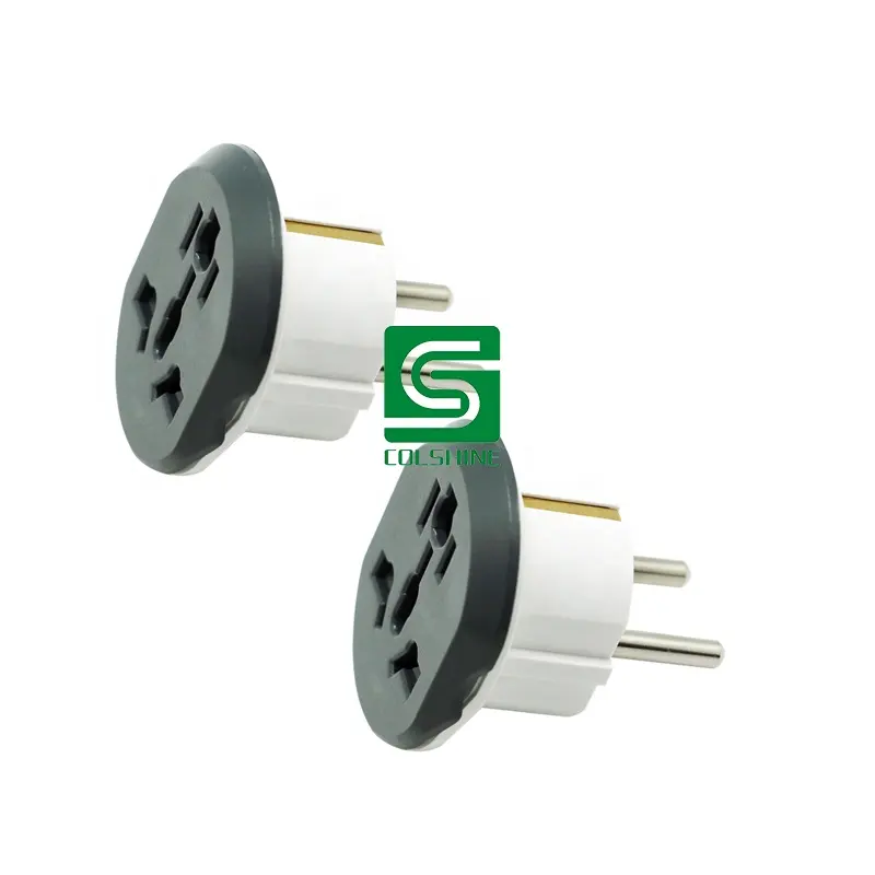 CE sertifikası ile taşınabilir LED elektrik soketi daha iyi tasarlanmış adaptörler konnektörler