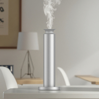 Diffuseur d'arômes électrique intelligent de luxe en aluminium, sans eau, diffusion de parfum, machine à huile essentielle