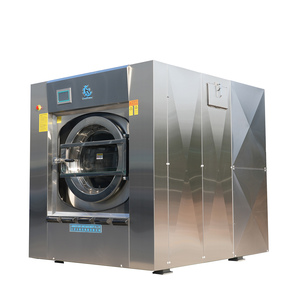 เครื่องซักผ้าแห้งอัตโนมัติสำหรับโรงแรม ได้รับการรับรองมาตรฐาน CE เครื่องซักผ้าไฟฟ้าสำหรับสิ่งทอ ความจุ 100 กก. คุณสมบัติขจัดคราบตกค้างได้ - Product Image 6