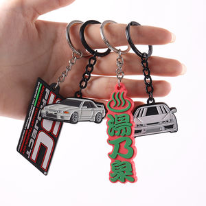 سلسلة مفاتيح ترويجية 2d/3d مصمم للسيارة سبائك الزنك بولي كلوريد الفينيل لرحلة مشاهدة المعالم السياحية التذكارية - Product Image 5