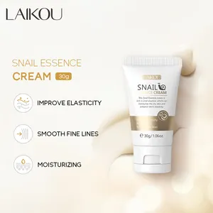Cream LAIKOU Snail Essence Cream Face Moisturizer Brightening Skin Tone 30g