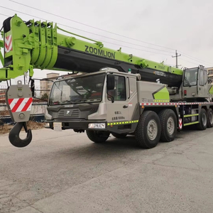 Used Zoomlion 90 Ton Hydraulic Truck <b>Crane</b>, complete engine & hydraulic pump, stable heavy-duty construction lifting equipment - Product Image 1