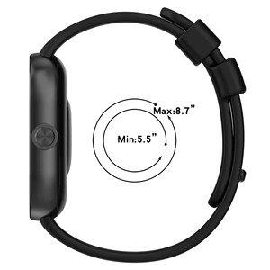 Nuevo Producto: Correas de Silicona para Reloj Inteligente Redmi Watch <span class=keywords><strong>4</strong></span> Sport, Compatibles con <span class=keywords><strong>Xiaomi</strong></span> <span class=keywords><strong>Mi</strong></span> Band 8 <span class=keywords><strong>Pro</strong></span> - Product Image 4