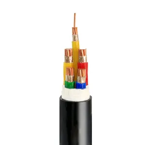 5 core Copper Conductor PVC Insulated shielded de control cable armoured cable electrique 25