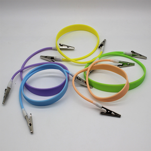 LYU01005-5 Porta Baberos Dentales Autoclavables <span class=keywords><strong>de</strong></span> Silicona con Clips Metálicos para Cirugía Dental, Precio al por Mayor - Product Image 3