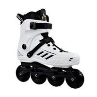Patins à roulettes en ligne Eagle pour adultes, hommes et femmes débutants, avec roues en polyuréthane PU et carbone, chaussures plates d'extérieur