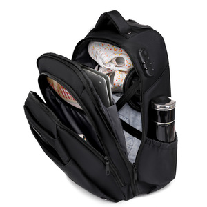 Oxford Trolley Backpack Zipper Roller Casual Business Roller Travel Gym Bag Vintage Style Organizer Spinner <b>Suitcase</b> Luggage - Product Image 2