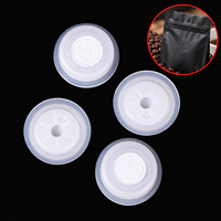 Valve de dégazage unidirectionnelle en PE pour sachets de café en gros, valve d'évacuation d'air pour l'emballage de grains de café torréfiés et de café moulu