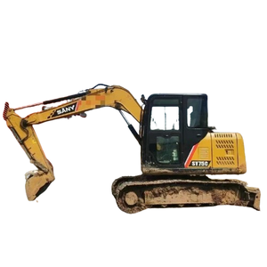 Miniexcavadora SANY SY75C en Oferta, Modelo 2022, Alta Calidad, 7 Toneladas de Peso Operativo, Duradera, Potencia de 55 kW - Product Image 1