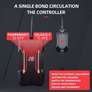 Riscaldatore <span class=keywords><strong>per</strong></span> <span class=keywords><strong>Acquario</strong></span> Mini 110/220V in Vetro al Quarzo <span class=keywords><strong>per</strong></span> Pesci e Tartarughe, <span class=keywords><strong>per</strong></span> <span class=keywords><strong>Acqua</strong></span> Dolce e Marina - Product Image 3