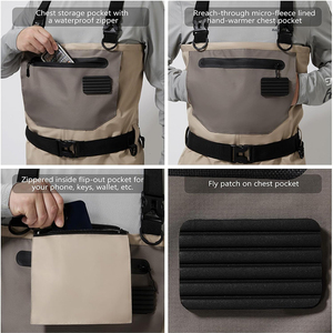 TOPIND Cuissardes de pêche imperméables et respirantes pour hommes - Product Image 4