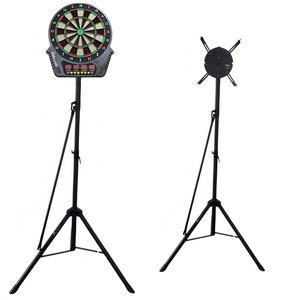 Support de <span class=keywords><strong>cible</strong></span> de fléchettes avec tapis de <span class=keywords><strong>cible</strong></span>, support de tableau de score électronique, pour compétition professionnelle, multifonctionnel, en acier épaissi - Product Image 4