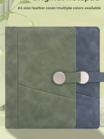 Promo : Ensemble Cadeau d'Entreprise de Luxe Personnalisable en Cuir PU A5, Carnet Cousu, Logo, Stylo et Mug Isotherme