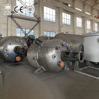 Réservoir de réacteur chemisé en acier inoxydable 2000L pour l'industrie alimentaire avec système de contrôle de la température