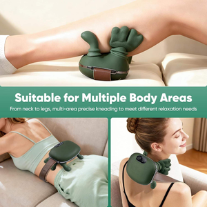 Neck Shoulder Massager with Heat Infrared Therapy USB Rechargeable Lithium Battery Simulating Manual Massage for Pain Relief - Product Image 6