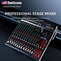 Console de mixage audio professionnelle DJ 12 canaux Bekboes XA-1204-PRO, best-seller d'usine, système de sonorisation