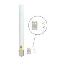 Antenne Omni d'Extérieur LC-2506A-7 à Prix d'Usine 10dBi Double Bande 2.4G 5.8G LoRa/LPWAN Connecteur N 100W Longue Portée 50km Verticale