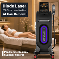 Perfectlaser 1200W 808nm Diode Laser Épilateur Permanent à Refroidissement Glacé pour Salon Professionnel Appareil Laser Diode