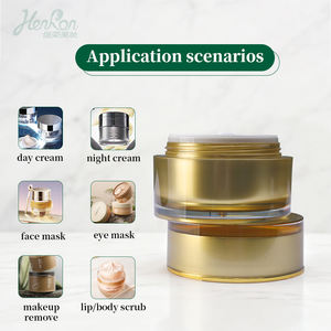 30g/50g Çok Satan Yüksek Kaliteli Lüks Akrilik Şekilli Havasız Kozmetik Krem Kavanozu Özel Baskılı Plastik Bileşenler Cilt Bakımı İçin - Product Image 3