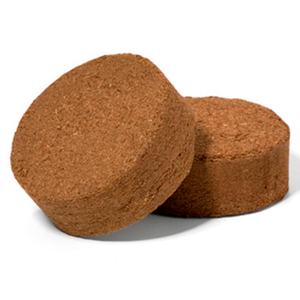 Disco Redondo de Fibra de Coco para Cultivo Hidropónico, 30mm 40mm 50mm 60mm 80mm 100mm - Product Image 3