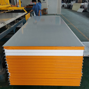 Chất lượng cao <span class=keywords><strong>EPS</strong></span> Hội Đồng Quản trị bọt cho phòng lạnh và hội thảo Modular thép <span class=keywords><strong>Polystyrene</strong></span> Tấm bánh sandwich với kim loại màu Trần mái nhà - Product Image 3