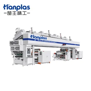 HTL-G Hanplas otomatis kecepatan tinggi roll mesin laminasi/mesin laminating kering