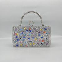 Nouveau sac en diamant pour femmes luxe magnifique paillettes mode Haute Couture dîner dames pochette