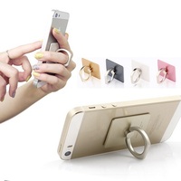 Anneau de doigt de support de téléphone, anneau de doigt de téléphone portable, paillettes en forme d'amour, support de bague de téléphone personnalisable avec cabochon
