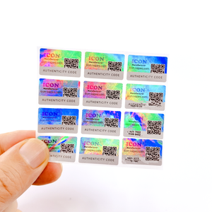 Tùy Chỉnh Ba Chiều <span class=keywords><strong>Sticker</strong></span> In Ấn 3D Chống Giả Holographic Dán Với Mã <span class=keywords><strong>QR</strong></span> An Ninh Nhãn - Product Image 6