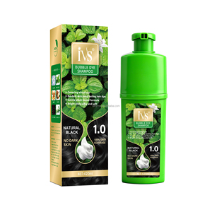 Champú Tinte para el Cabello 420ml, Espuma Permanente para Mujeres, Cobertura de <span class=keywords><strong>Canas</strong></span>, Calidad de Salón en Casa - Product Image 1