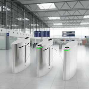 Access Control <strong>Flap</strong> Gate, Automatic Turnstile, Security <strong>Barrier</strong> Gate - Product Image 5