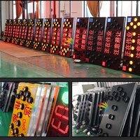 Feux de signalisation clignotants à énergie solaire pour véhicules de chantier, fabriqués à Dongguan, pour les projets de travaux routiers