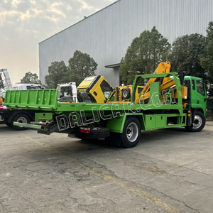 Camion de dépannage Dongfeng 42 à 6 roues, 5 tonnes, 6 tonnes, avec grue, pour le sauvetage routier, prix avantageux - Product Image 5