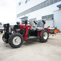 Tracteur à roues micro 4x4 pas cher, petit tracteur pour jardin, verger, terres cultivées, 20-35 CV, pièces de tracteurs à roues hydrauliques miniatures