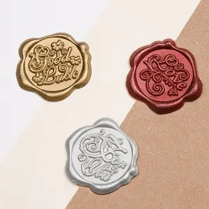 Wholesale Custom Logo Sealing Stamp Personalized Wax Self Adhesive Wax Seal Wax Seal Stamp