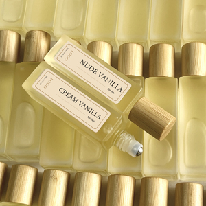Perfume Personalizado para Mujer, 20 ml, Aroma Original de Vainilla y Almizcle, Fragancia Gourmand de Larga Duración, Perfume en Roll-on con Feromonas - Product Image 1