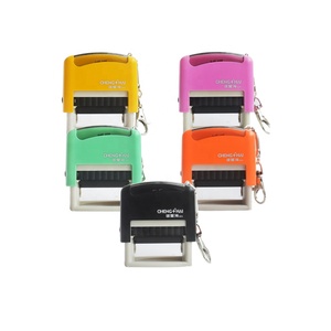 Juego Completo <span class=keywords><strong>de</strong></span> Mini Sellos Personalizados <span class=keywords><strong>de</strong></span> <span class=keywords><strong>Bolsillo</strong></span> con Soporte para Sellos Autoentintables en Varios Tamaños - Product Image 2