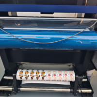 Impresora de Inyección de Tinta Automática Multifuncional Profesional con Tinta UV y Cabezal de Impresión I3200 para Impresión de Etiquetas y Tarjetas