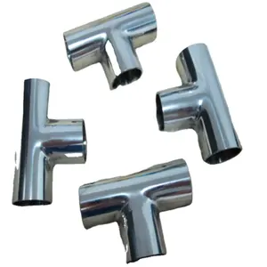 304 316 310 20 202 1 sanitary stainless steel 1/4" butt-welding reducer tee price