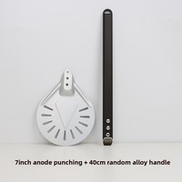Accessoires de cuisine : Spatule à pizza pliable en alliage d'aluminium de 7, 8 et 9 pouces pour four domestique